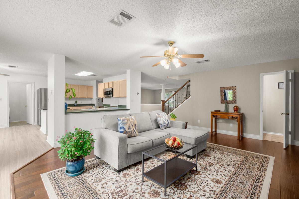 Living area at 12960 Dionysus Dr - 4 bed 2 bath home