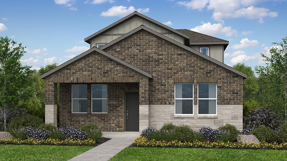 View 130 Christy ST in Emory Crossing 130 Christy ST - front exterior - Luxury home in Emory Crossing, Hutto, TX