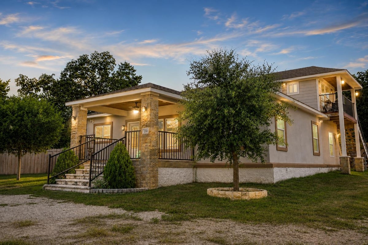 View 130 Los Arcos RD in LOS SENDEROS 130 Los Arcos RD - property photo 1 - Luxury home in LOS SENDEROS, Elgin, TX