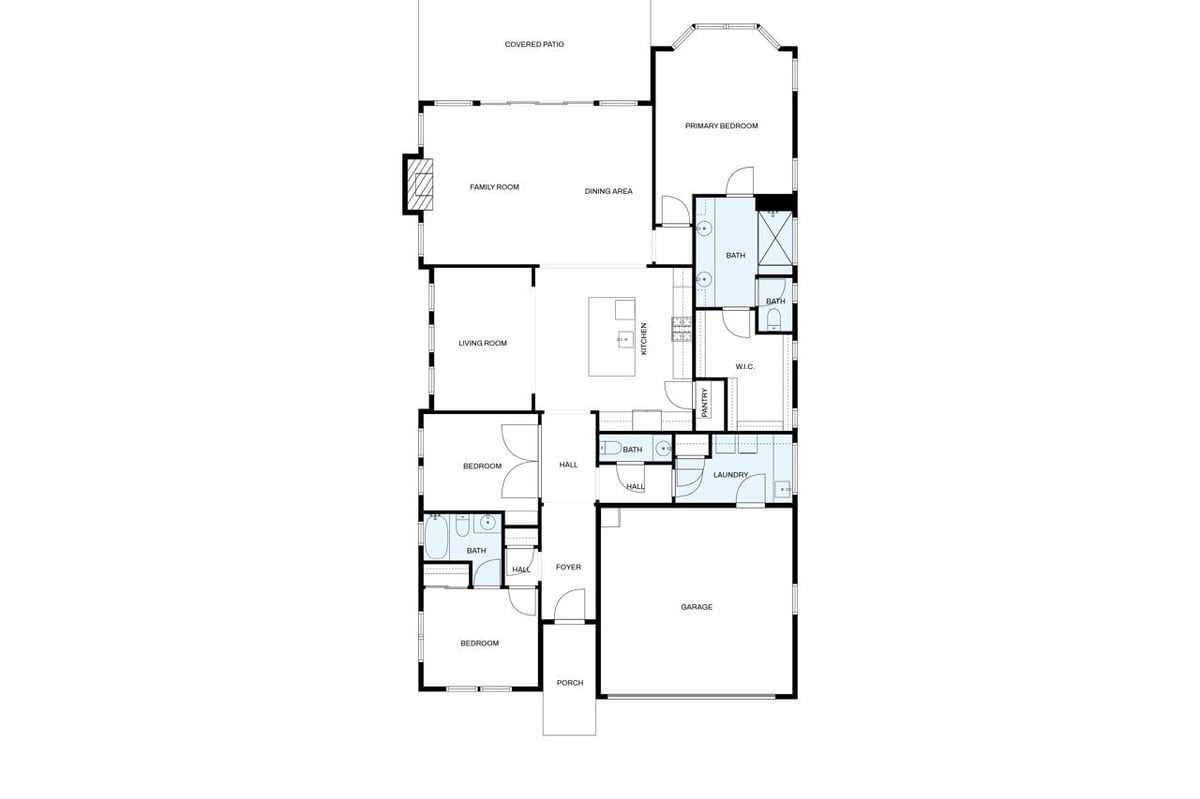 Living area at 130 Lucia Ct - 2 bed 2 bath home