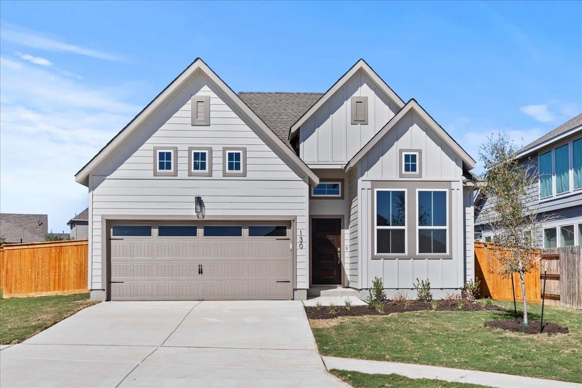 View 130 Paul Pena Dr in Trace Sub Pa 2B Sec D 130 Paul Pena Dr - front exterior - Luxury home in Trace Sub Pa 2B Sec D, San Marcos, TX