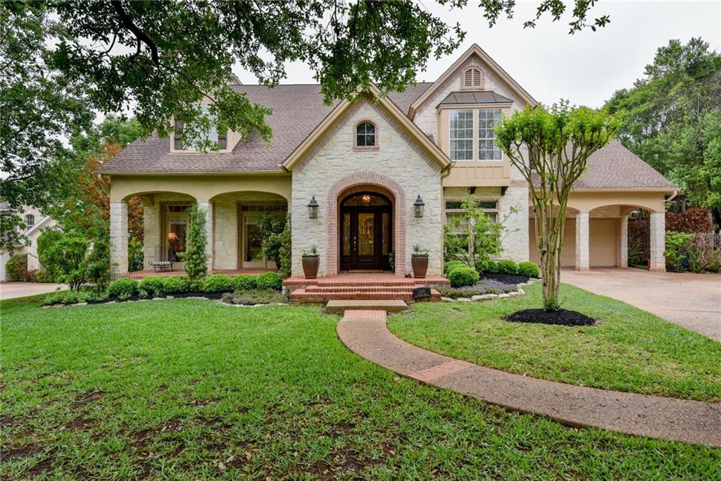 View 1300 Verdant Way in Treetops West Sec 01 1300 Verdant Way - front exterior - Luxury home in Treetops West Sec 01, Austin, TX