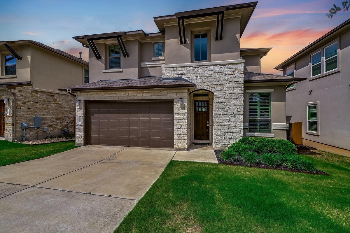 View 13000 Orihuela DR in Avana 13000 Orihuela DR - front exterior - Luxury home in Avana, Austin, TX