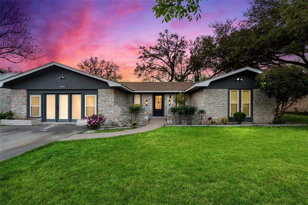View 13002 Wingate Way in North Shields Sec 01 13002 Wingate Way - front exterior - Luxury home in North Shields Sec 01, Austin, TX