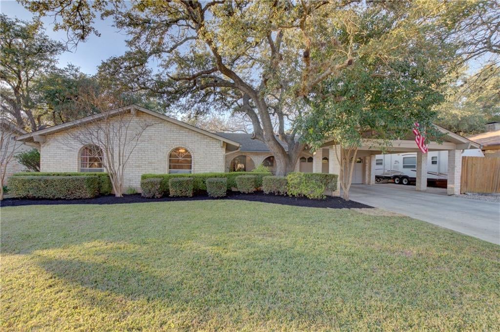 View 13006 Wingate Way in North Shields 13006 Wingate Way - front exterior - Luxury home in North Shields, Austin, TX