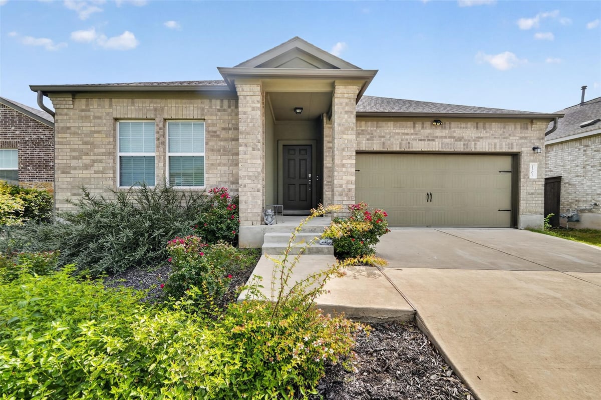 View 1301 Blackhaw LN in Bryson 1301 Blackhaw LN - front exterior - Luxury home in Bryson, Leander, TX