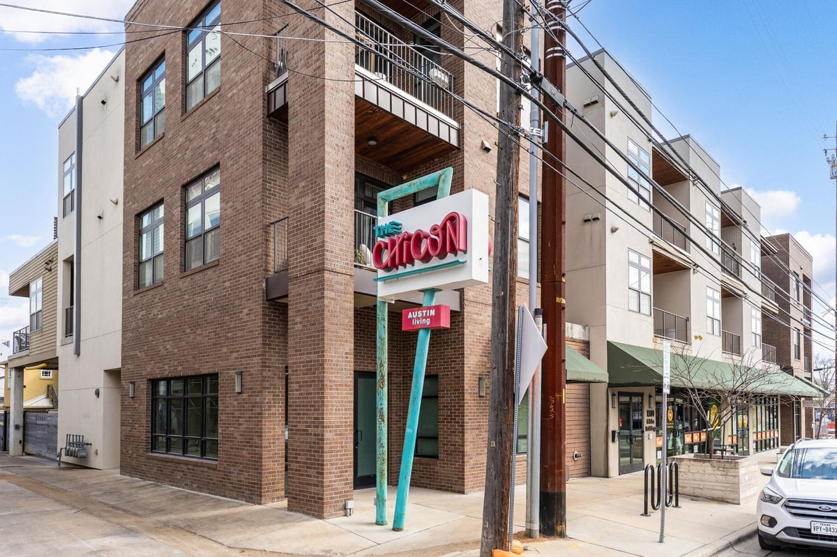 Kitchen at 1301 Chicon St Unit #203 - 2 bed 2 bath home