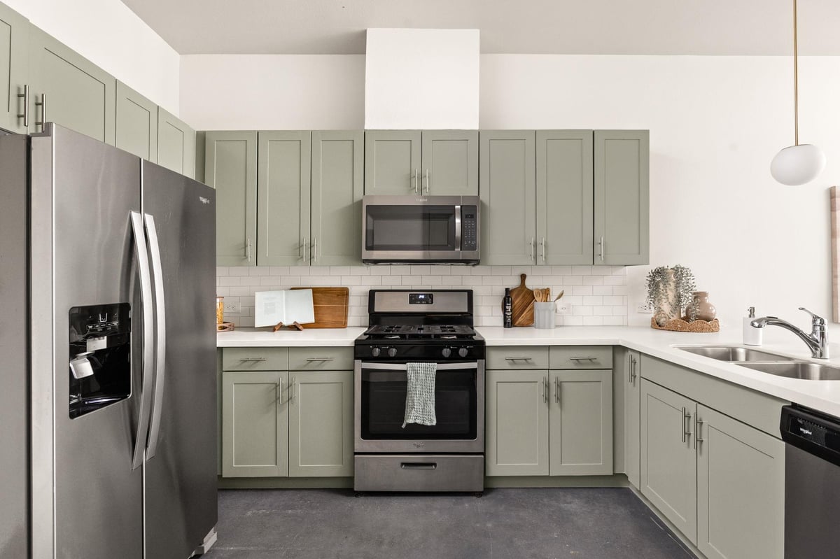 Bathroom at 1301 Chicon St Unit #203 - 2 bed 2 bath home