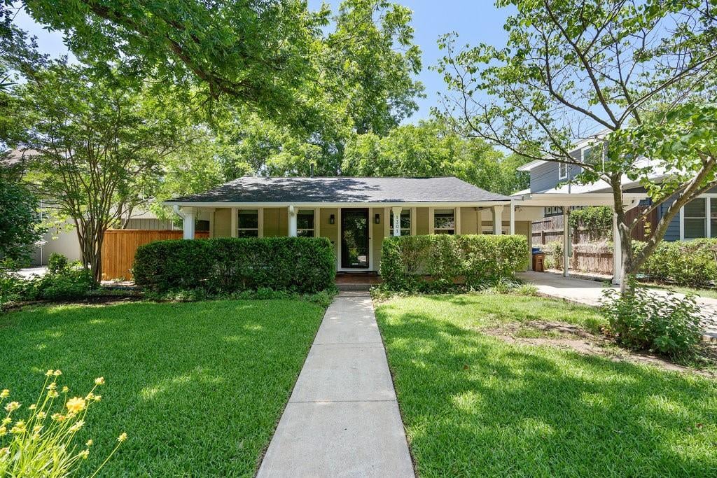 View 1301 Cullen Ave in Crestview Add Sec 01 1301 Cullen Ave - front exterior - Luxury home in Crestview Add Sec 01, Austin, TX