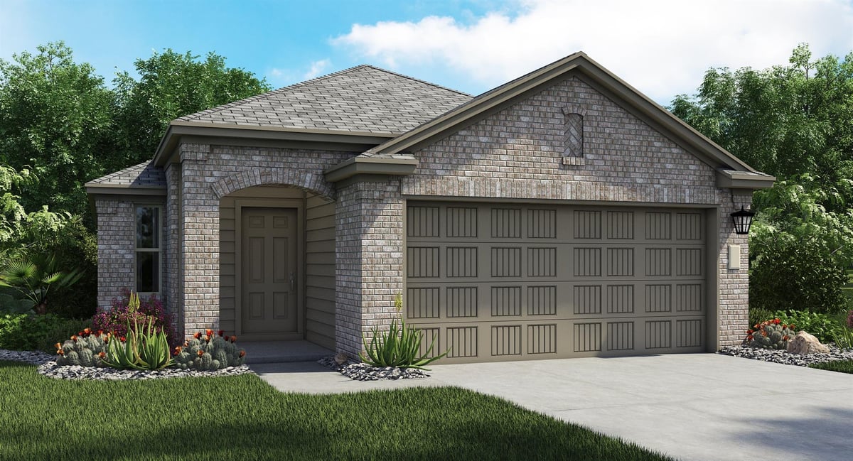 1301 Hermosa GDNS - front exterior - Luxury home in Woodfield Preserve, Georgetown, TX