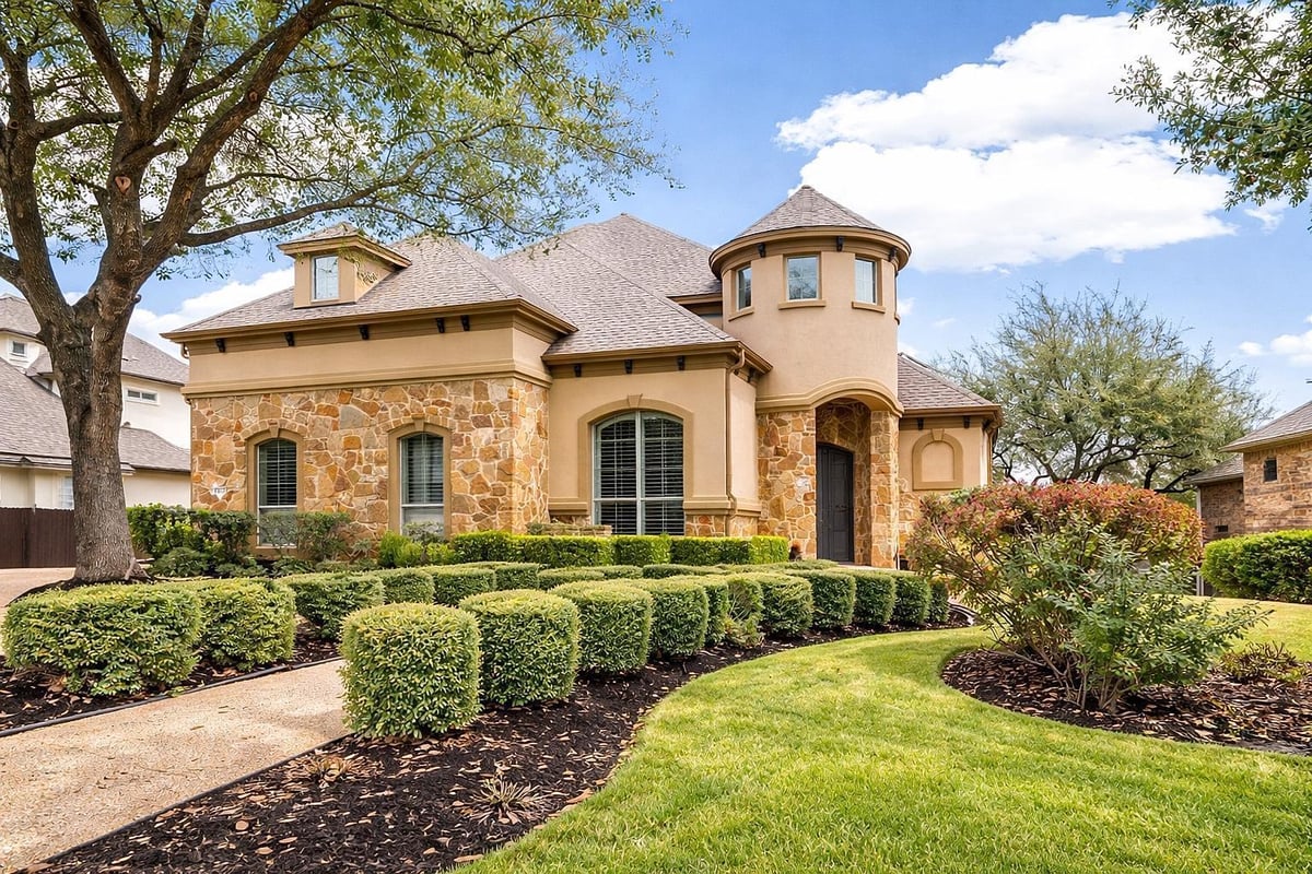 View 13012 Country Trails Ln in Steiner Ranch 13012 Country Trails Ln - front exterior - Luxury home in Steiner Ranch, Austin, TX