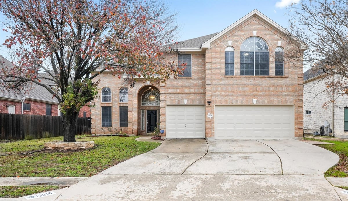 13016 Coriander Dr - front exterior - Luxury home in Estates At Hunters Chase Sec 01, Austin, TX