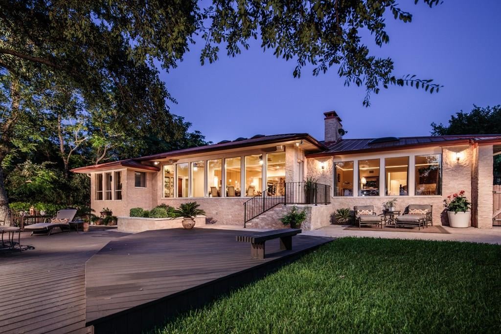 View 13018 Travis View Loop in Travis Vista 13018 Travis View Loop - front exterior - Luxury home in Travis Vista, Austin, TX