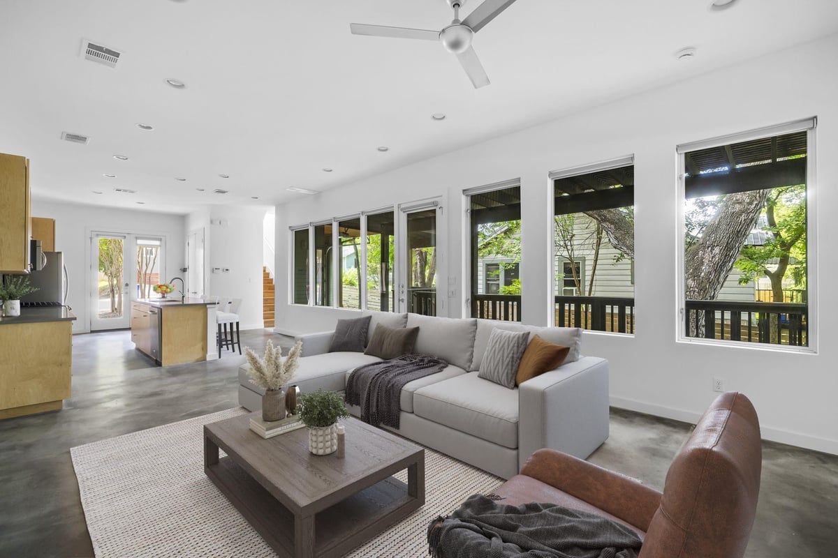View 1302 S 5th St Unit #A in 1302 South 5th Street Condomin 1302 S 5th St Unit #A - front exterior - Luxury home in 1302 South 5th Street Condomin, Austin, TX