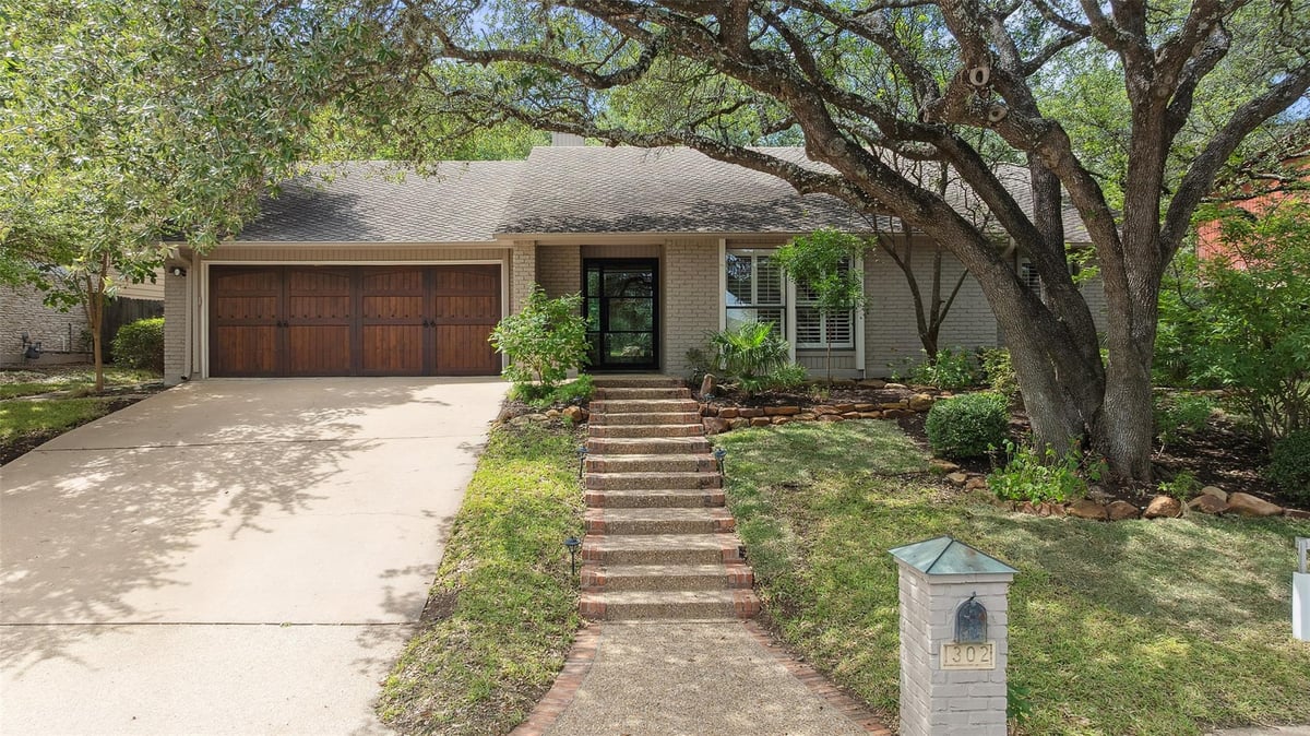 View 1302 Wilderness DR in Beecave Woods Sec 01 1302 Wilderness DR - front exterior - Luxury home in Beecave Woods Sec 01, Austin, TX