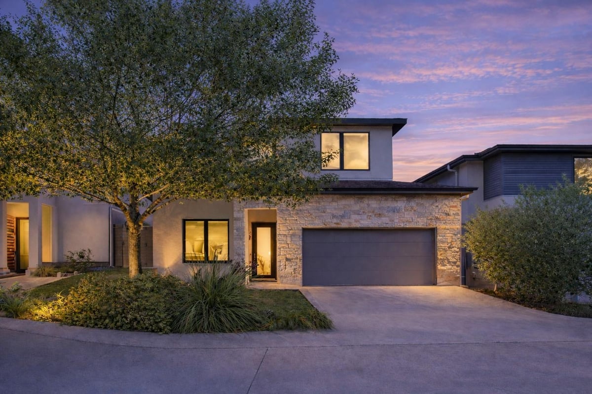 1303 Azie Morton Rd Unit #2 - front exterior - Luxury home in Zilker Terrace Condo, Austin, TX