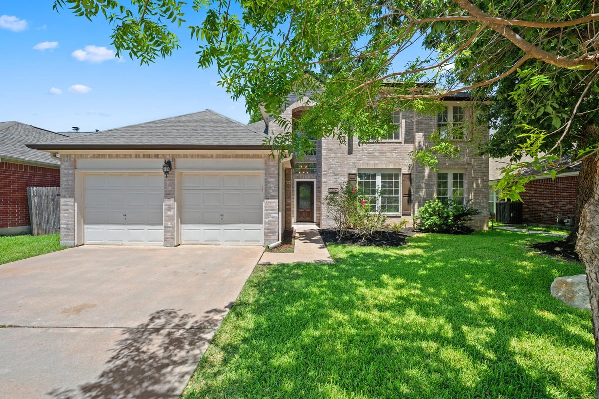View 1304 Meadow Lark DR in Cypress Mill 1304 Meadow Lark DR - front exterior - Luxury home in Cypress Mill, Cedar Park, TX
