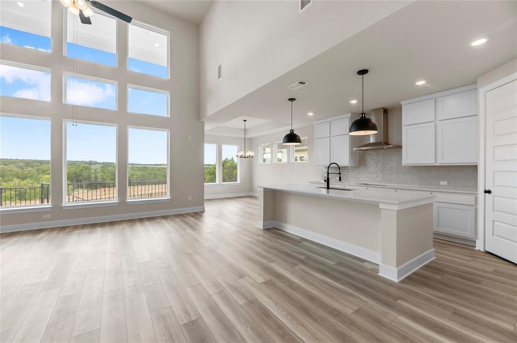 Living area at 1304 Summer Moon Dr - 4 bed 3 bath home