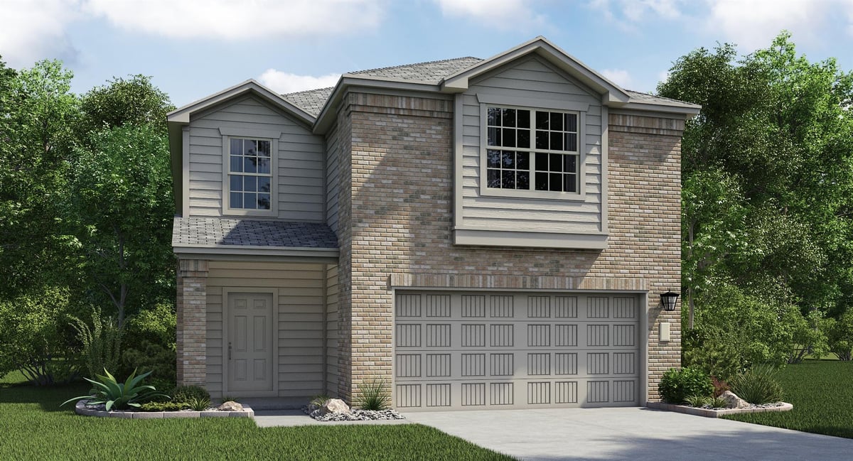 1305 Hermosa GDNS - front exterior - Luxury home in Woodfield Preserve, Georgetown, TX