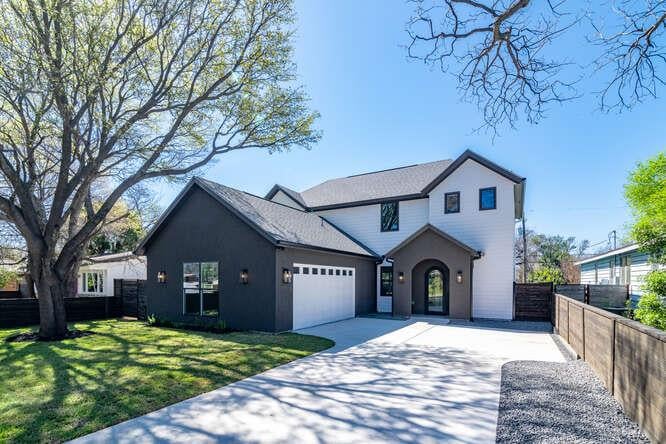 View 1305 Morrow St in Crestview Add Sec 08 1305 Morrow St - front exterior - Luxury home in Crestview Add Sec 08, Austin, TX
