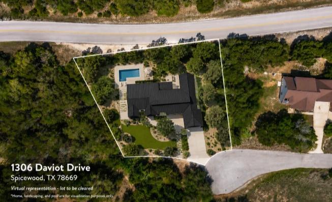 View 1306 Daviot DR in Briarcliff Inc Sec 14 1306 Daviot DR - property photo 1 - Luxury lot in Briarcliff Inc Sec 14, Spicewood, TX