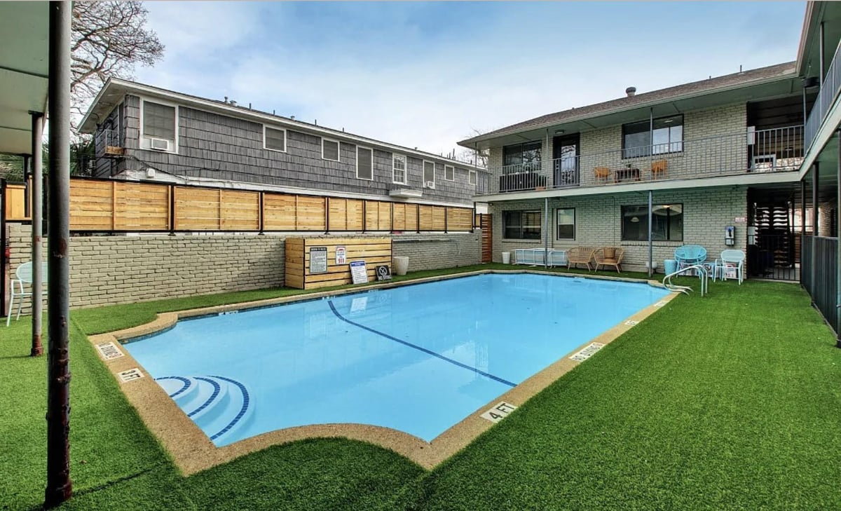 View 1307 Norwalk Ln Unit #203 in West Austin Tanglewood Condo 1307 Norwalk Ln Unit #203 - front exterior - Luxury home in West Austin Tanglewood Condo, Austin, TX