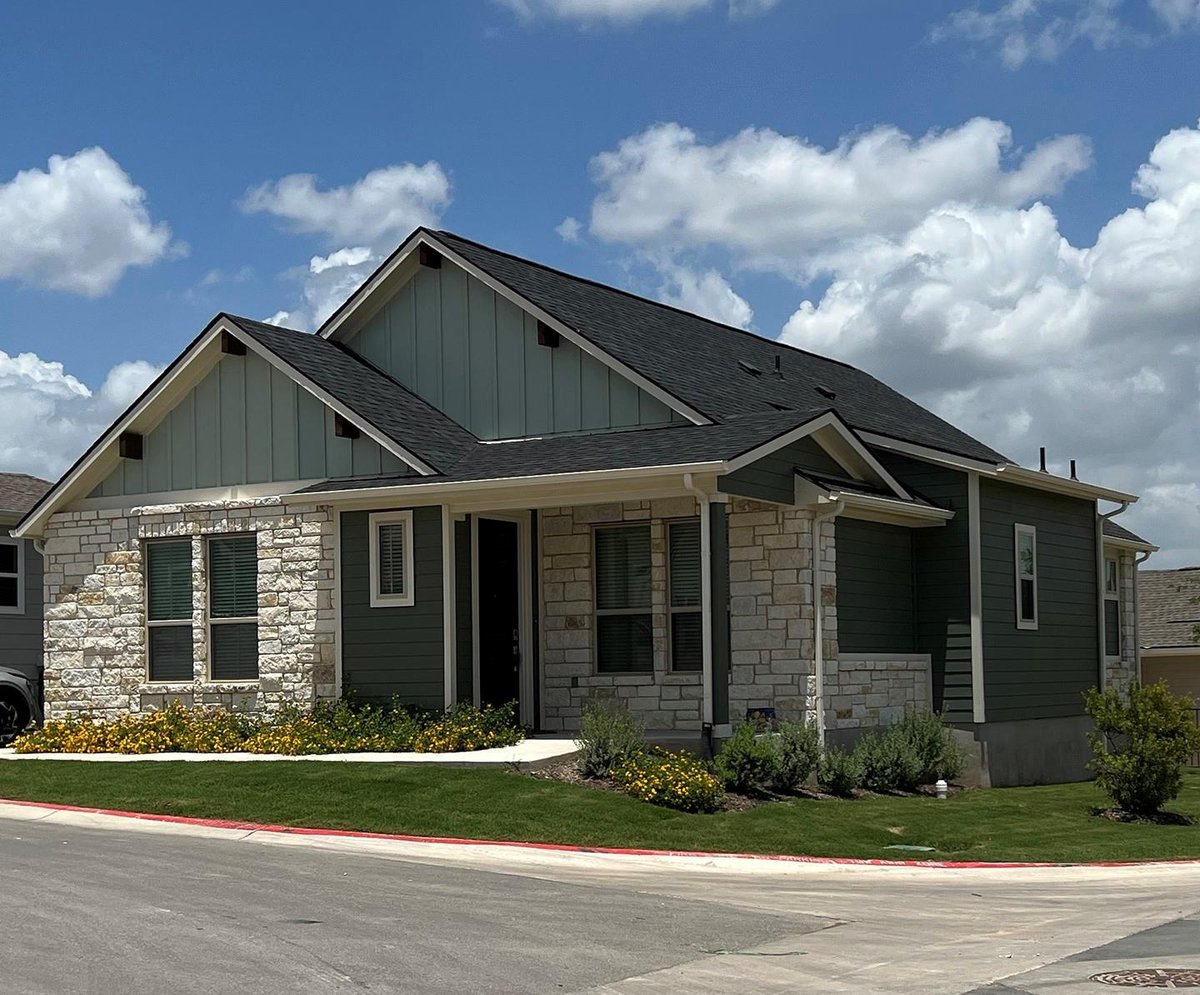 View 131 Ace Ln Unit #101 in Kissing Tree Cottages Condo 131 Ace Ln Unit #101 - front exterior - Luxury home in Kissing Tree Cottages Condo, San Marcos, TX