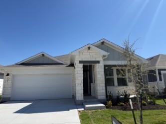 View 131 Holmby Dr in Prairie Winds 131 Holmby Dr - front exterior - Luxury home in Prairie Winds, Hutto, TX