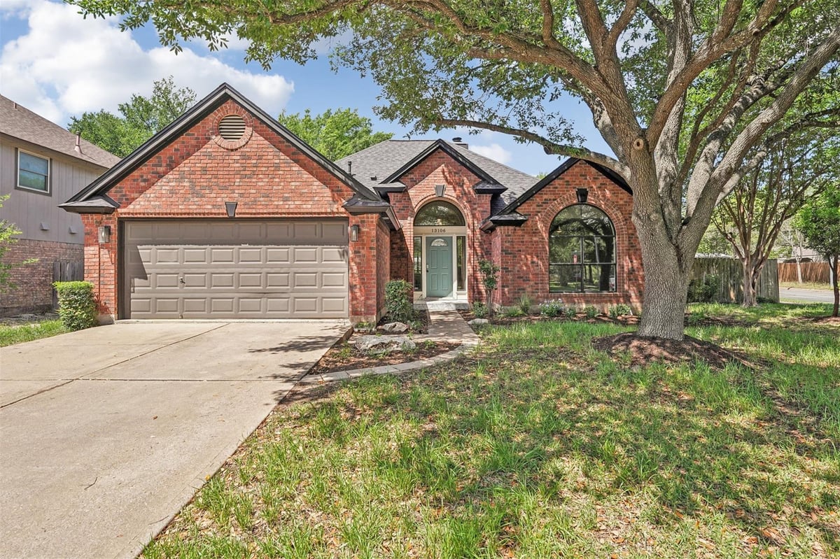 View 13106 Overton Pass in Milwood Sec 30-C 13106 Overton Pass - front exterior - Luxury home in Milwood Sec 30-C, Austin, TX