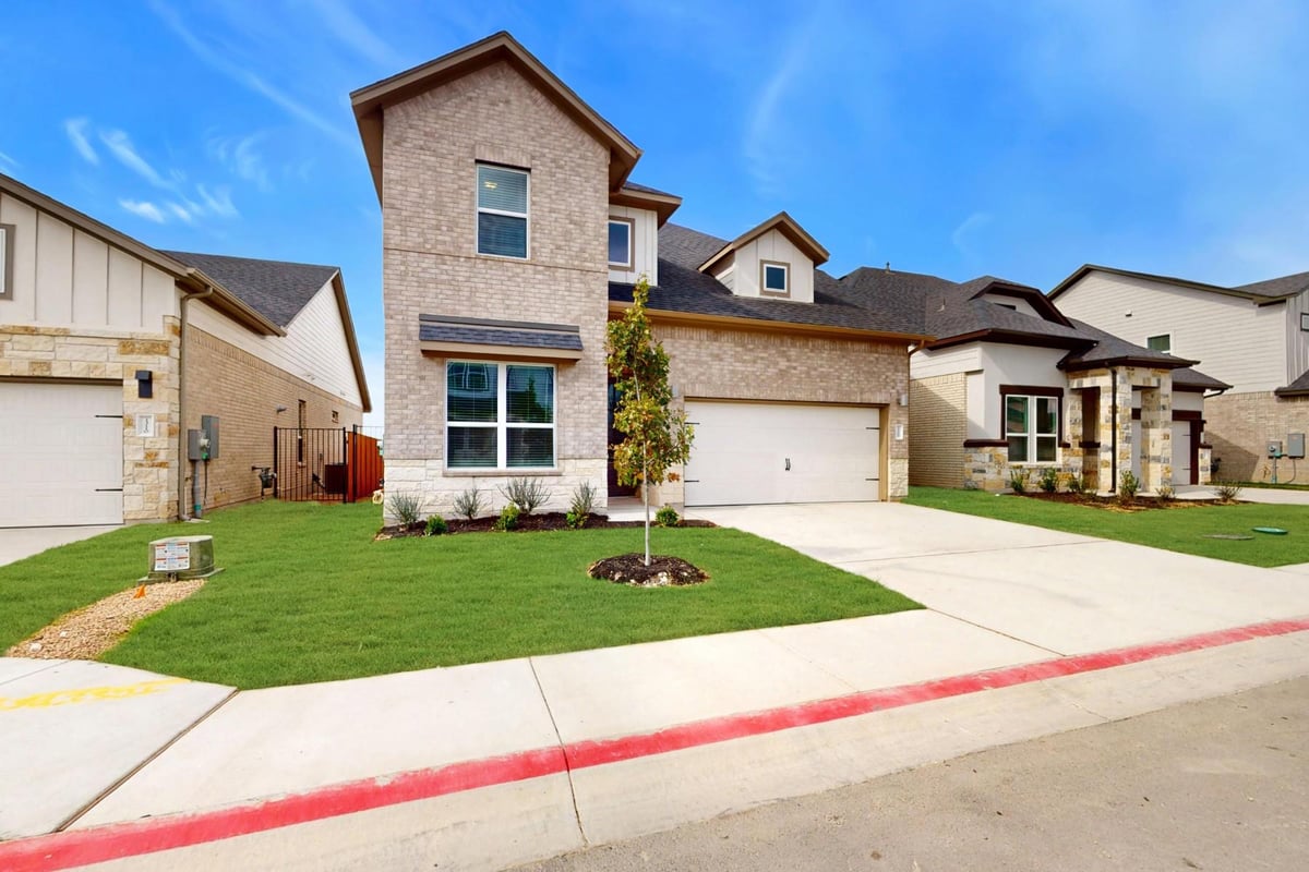 View 13108 Geary DR in Estancia West 13108 Geary DR - front exterior - Luxury home in Estancia West, Austin, TX