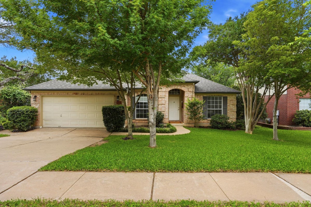 View 1313 Roadrunner Dr in Cypress Mill I Sec 03 1313 Roadrunner Dr - front exterior - Luxury home in Cypress Mill I Sec 03, Cedar Park, TX