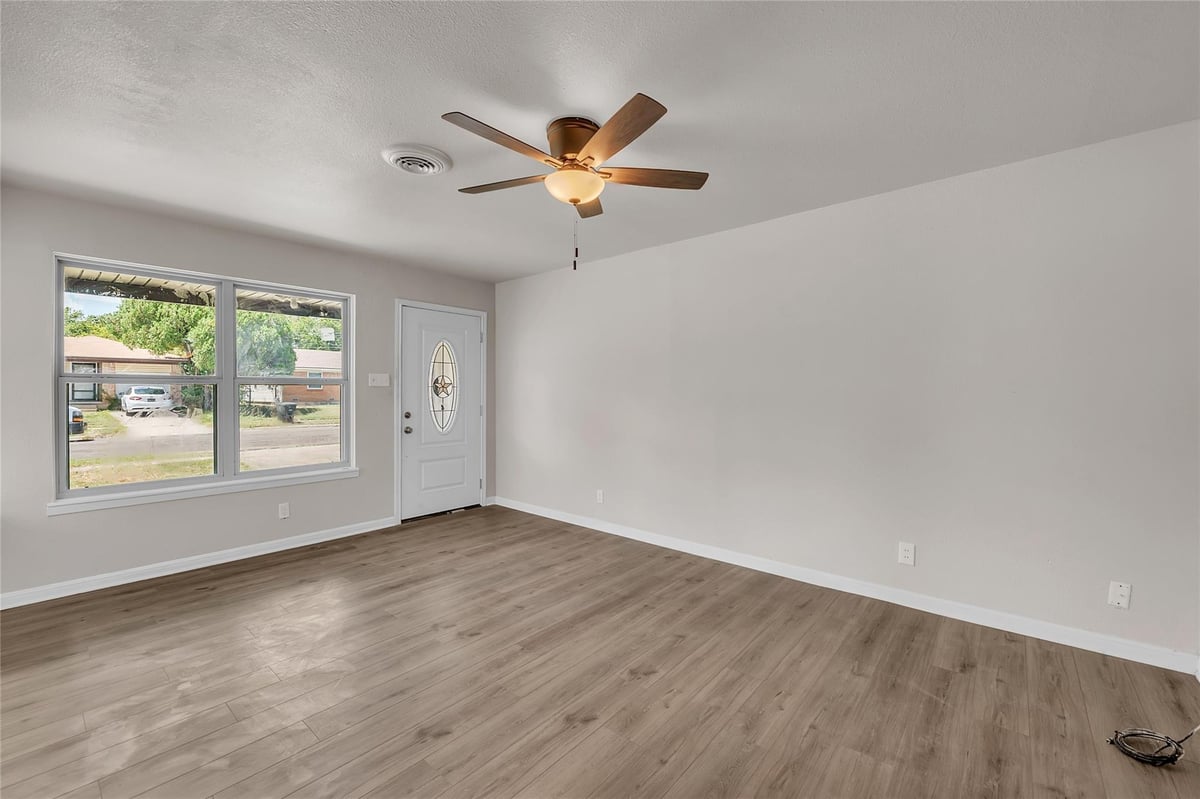 Living area at 1314 Gardenia Ave - 3 bed 1 bath home