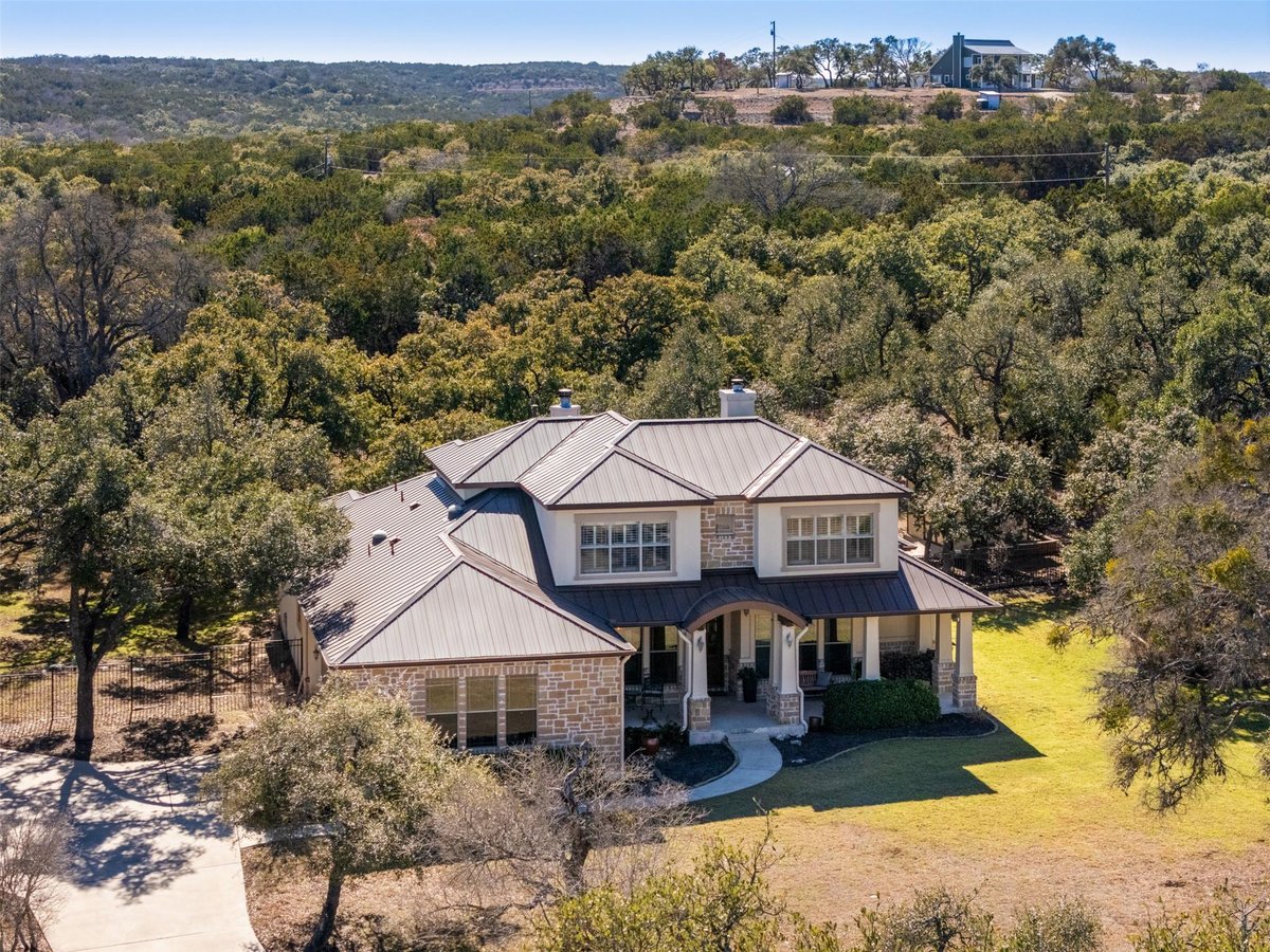 1316 Ranchers Club Ln - front exterior - Luxury home in La Ventana Ph 7, Driftwood, TX