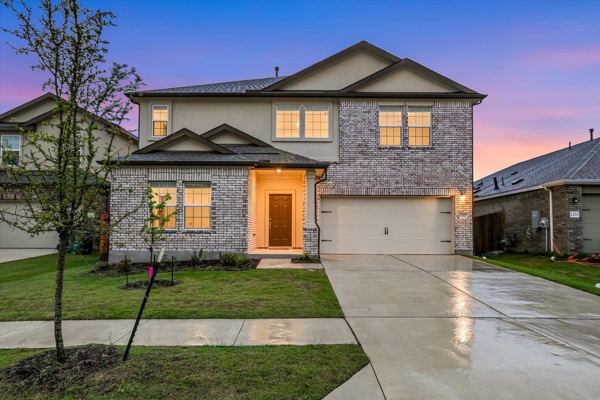 View 1317 Aquilla Ln in Devine Lake 1317 Aquilla Ln - front exterior - Luxury home in Devine Lake, Leander, TX