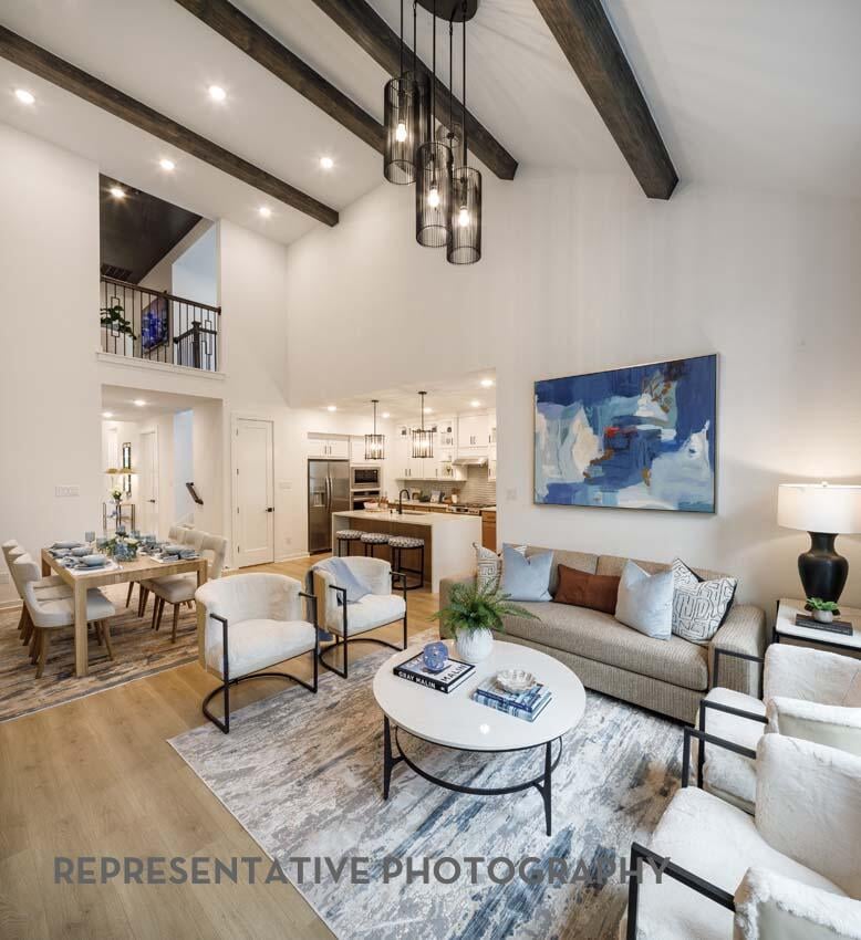 Primary bedroom at 1317 Cypress Paul St - 4 bed 3 bath home