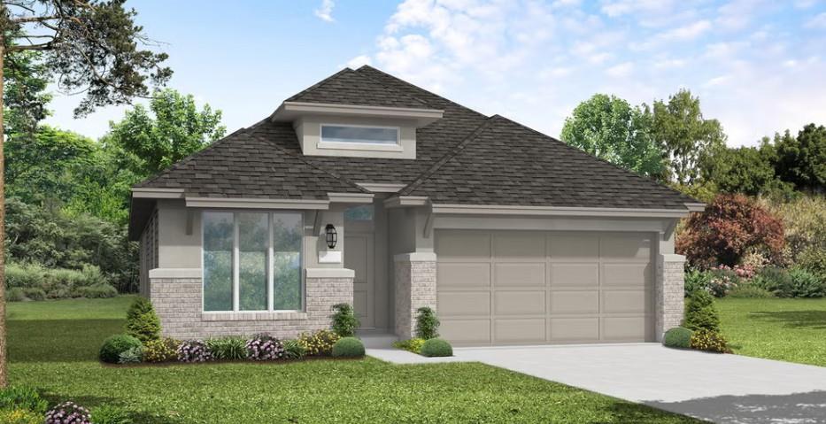 1317 Sunrise Canyon TRL - front exterior - Luxury home in Wolf Ranch West Bend, Georgetown, TX