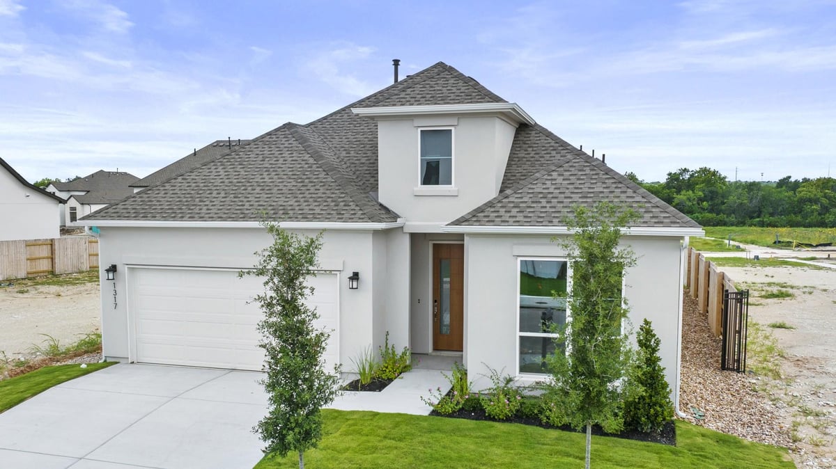 View 1317 Sweet Violet DR in Wildspring - Arbor Collection 1317 Sweet Violet DR - front exterior - Luxury home in Wildspring - Arbor Collection, Leander, TX