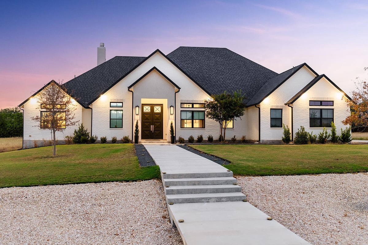 View 132 Blessing Ranch Estates Dr in Blessing Ranch Sub 132 Blessing Ranch Estates Dr - front exterior - Luxury home in Blessing Ranch Sub, Liberty Hill, TX
