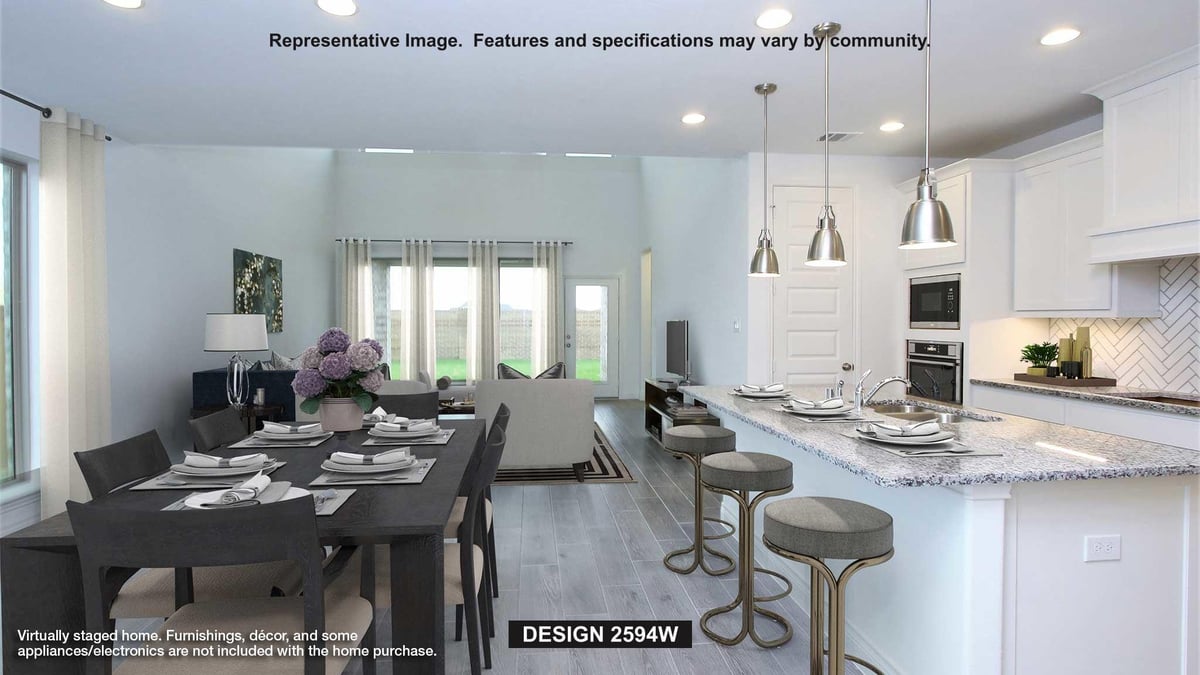 Primary bedroom at 132 Datewood Dr - 4 bed 3 bath home