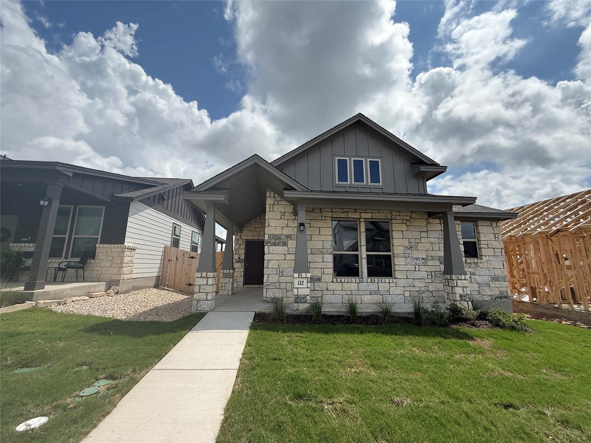 View 132 Tenny LN in Sage Hollow 132 Tenny LN - front exterior - Luxury home in Sage Hollow, Kyle, TX