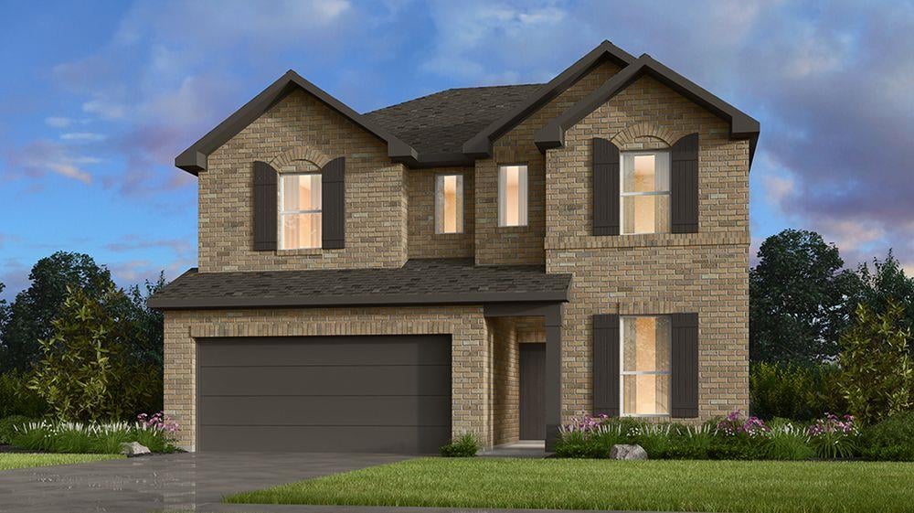 View 13200 Parsons Prairie Ln in Turner's Crossing 13200 Parsons Prairie Ln - front exterior - Luxury home in Turner's Crossing, Buda, TX