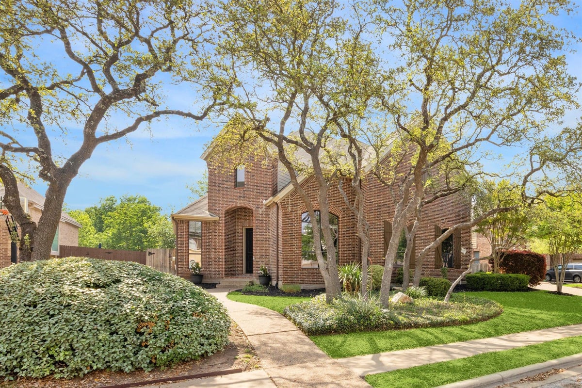 View 13205 Country Trails Ln in Steiner Ranch 13205 Country Trails Ln - front exterior - Luxury home in Steiner Ranch, Austin, TX