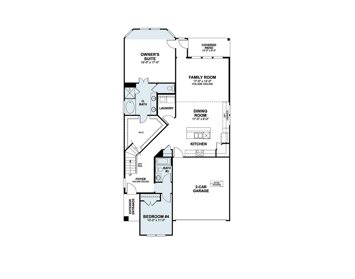 Living area at 13212 Stabler Dr - 4 bed 3 bath home