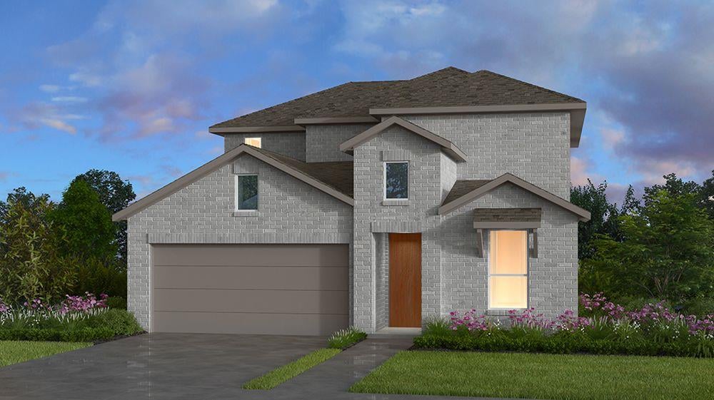View 13214 Parsons Prairie Ln in Turner's Crossing 13214 Parsons Prairie Ln - front exterior - Luxury home in Turner's Crossing, Buda, TX