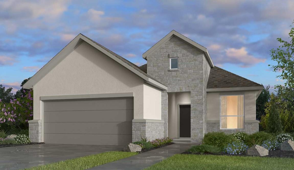 View 13216 Parsons Prairie Ln in Turner's Crossing 13216 Parsons Prairie Ln - front exterior - Luxury home in Turner's Crossing, Buda, TX