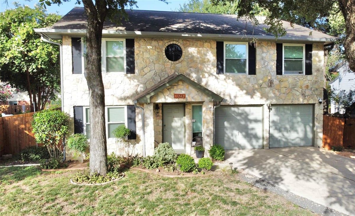 View 13242 Kerrville Folkway in Milwood Sec 26A 13242 Kerrville Folkway - front exterior - Luxury home in Milwood Sec 26A, Austin, TX