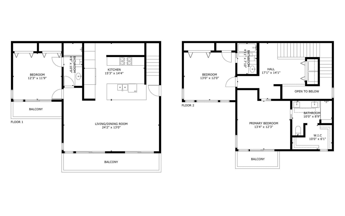 Primary bedroom at 1325 Bonham Ter Unit #C - 3 bed 3 bath home