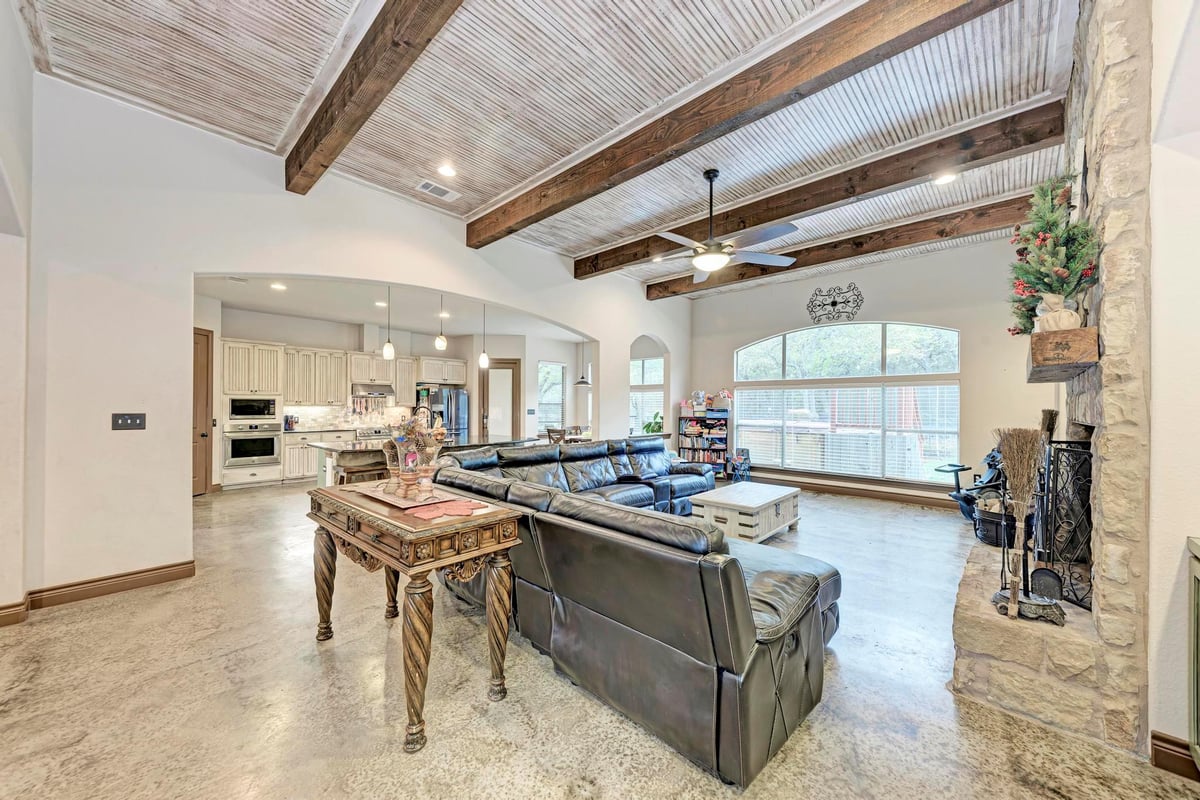 Living area at 1325 County Road 106 - 5 bed 3 bath home