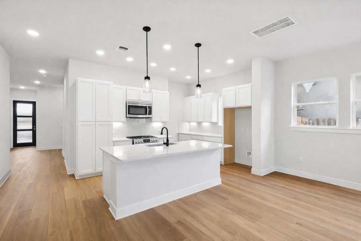 Living area at 1325 South Brook Dr - 4 bed 3 bath home