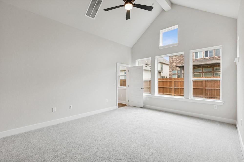 Primary bedroom at 1325 South Brook Dr - 4 bed 3 bath home